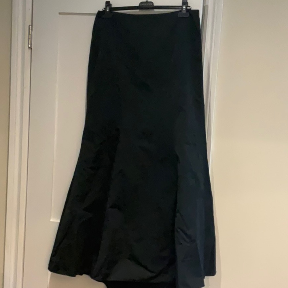 ELEGANT VINTAGE  PINK TARTAN LONG SKIRT